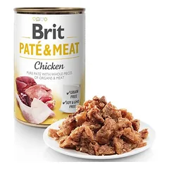 BRIT CARE Chicken Pate & Meat konservai šunims su vištiena