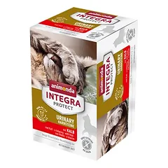 animonda Integra Protect Adult Urinary struvito akmenims indeliai 6 x 100 g, drėgnas maistas katėms — 4 nuotrauka
