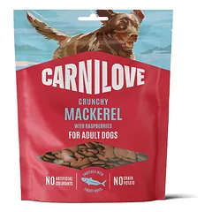CARNILOVE Dog Crunchy Snack Mackerel 200g traškūs skanėstai su skumbre
