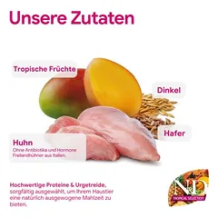 N&D Cat Tropical Selection Neutered su vištiena, sausas maistas katėms — 3 nuotrauka