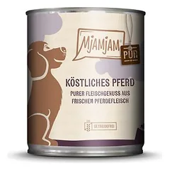 MjAMjAM grynas mėsos skonis, drėgnas maistas šunims 6 x 800 g