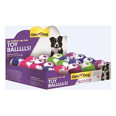 GimDog Dog Toy Ball žaislas šunims, 7.2 cm, įvairių spalvų, 1 vnt.