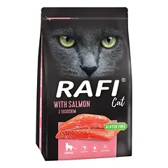 DOLINA NOTECI Rafi Cat sausas ėdalas sterilizuotoms katėms su lašiša 7kg