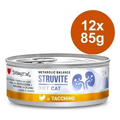 Disugual Metabolic Balance Struvite Cat drėgnas maistas katėms 12 x 85 g