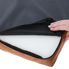 Kerbl Pet čiužinys šunims Memory Foam Oliver, rūdžių spalvos, L 60 x B 100 x H 8 cm — 3 nuotrauka