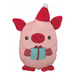 Trixie Xmas Pig Plush Kalėdinis pliušinis žaislas šunims, 19 cm