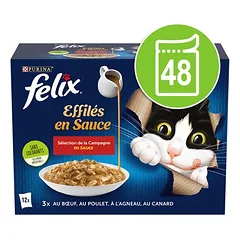 Megapack Felix "Gravy Lover - So gut wie es aussieht" Pouches 48 x 85 g