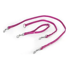 Das Lederband Universal Hundeleine Barcelona Rose-Violet