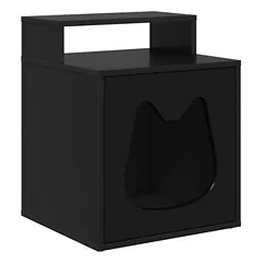 Prolenta Premium namelis katėms, 42,5 x 40 x 53,5 cm, juoda, mediena — 2 nuotrauka