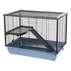 INTERZOO Hugo + EN Narvas graužikams 78 cm antracito spalvos
