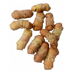 Mazgas iš buivolo odos rūkytas su vištiena JUKO Užkandžiai 6 cm (10 vnt)