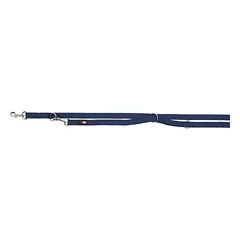 Trixie Premium pritaikomas pavadys, dvisluoksnis, L-XL 2m/25mm, indigo