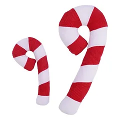 Pettimania Weihnachtsspielzeug Zuckerstange weiß-rot aus Plüsch