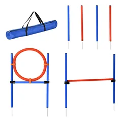 Agility rinkinys raudonas ir mėlynas parduotuvėje bonideco.lt
