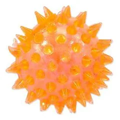 Šunų žaislas - Placek žaislinis šunų fantazijos kamuoliukas švilpiantis oranžinis 5 cm photo