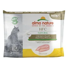 Almo Nature HFC Natural Pouch 6 x 55 g drėgnas maistas katėms — 3 nuotrauka