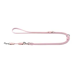 Hunter Leather leash Round&Soft Petit 6/200 pink