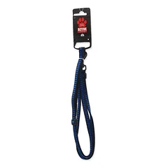 Active Dog Leash Strong XS Blue pavadėlis miniatiūriniams šunims su atspindinčia gija, 1×120 cm — 2 nuotrauka