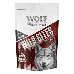 Wolf of Wilderness – Wild Bites skanėstų mišinys šunims, Junior Mix: Lamm, Kalb (360 g) — 5 nuotrauka