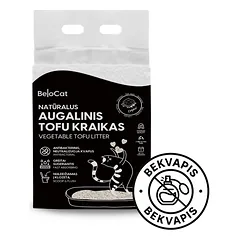 Belocat Tofu kačių kraikas, Bekvapis