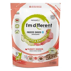 Diff Turkey Dinner Liofilizuotas maistas šunims su kalakutu 156 g
