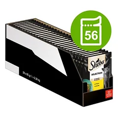 Sparpaket Megapack Sheba Varietäten Frischebeutel 56 x 85 g