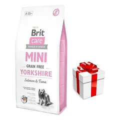 BRIT CARE Mini Grain-Free Yorkshire 2kg + STAIGMENA ŠUNIUI