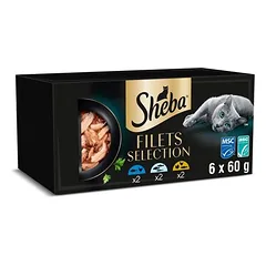 Sheba Filets 6 x 60 g — 2 nuotrauka