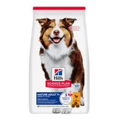 Hill's SP Mature Medium sausas pašaras su vištiena vyresnio amžiaus šunims, 14 kg - Pet24