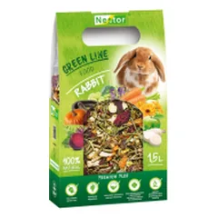 Nestor Premium Green Line pašaras triušiams 1500 ml (480 g)