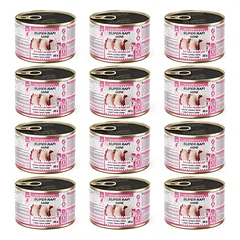 SUPER RAFI Mini su kalakutiena ir triušio kepenėlėmis 12x185g drėgnas maistas mažų veislių šunims