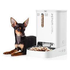 Automatinė šėrykla su kamera PETKIT P591 YumShare Dual-hopper 2+3 L Balta — 2 nuotrauka