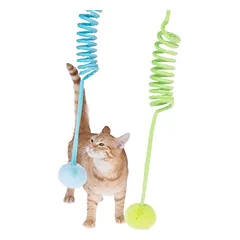 zooplus Basics žaislas katėms, spiralė, 2 vnt. rinkinys — 2 nuotrauka