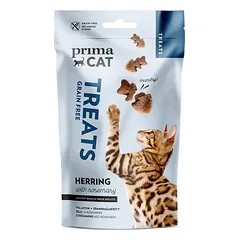 PrimaCat Crunchy Herring & Rosemary pašaro papildas kačių dantenoms ir gaiviam burnos kvapui 40g.