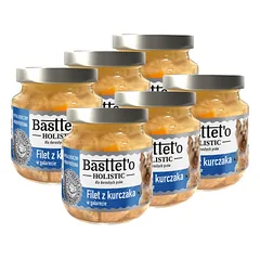 Basttet'o Holistic vištienos filė galetėje šunims 6x130g
