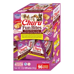 Churu Fun Bites skanėstai su vištiena ir saldžia bulve šunims, 96 g