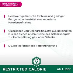 Eukanuba VETERINARY DIETS Restricted Calorie, sausas maistas šunims — 5 nuotrauka