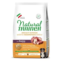 Natural Trainer Sensitive Adult Medium/Maxi sausas maistas šunims su antiena