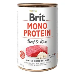 Brit Care Mono Protein Beef & Rice konservai šunims, 400 g