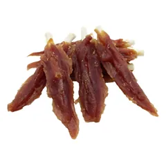 Bubu PETS rawhide stick with duck – buivolo oda apvyniota antienos mėsa, 500g — 3 nuotrauka