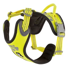 Hurtta Weekend Warrior pakinktai Neon Lemon - pakinktai aktyviems šunims - 40 - 45 cm