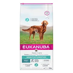 Eukanuba Daily Care Sensitive Digestion sausas maistas šunims su paukštiena, 12 kg — 2 nuotrauka