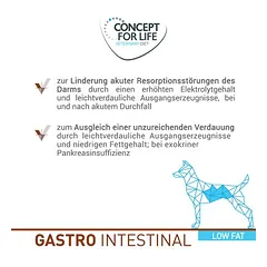 Concept for Life Veterinary Diet Gastro Intestinal Low Fat drėgnas maistas šunims — 2 nuotrauka