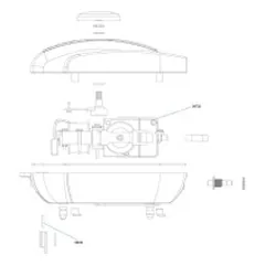 Sera oro pompa Air 275 R Plus, 270 l/h, 4 W — 2 nuotrauka