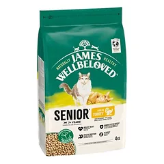 James Wellbeloved Senior Cat Hypoallergenic Truthahn & Reis