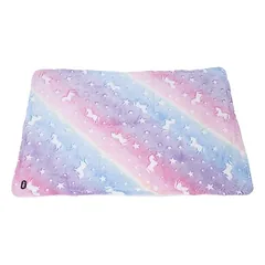 TIAKI minkštas pledas Glowing Unicorns