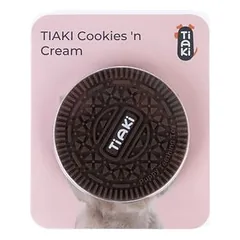 TIAKI kramtomasis žaislas šunims Cookies 'n Cream, Ø 7,3 x H 1,4 cm — 5 nuotrauka