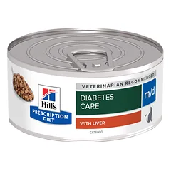 Hill’s PD Feline m/d konservai katėms, diabeto ir svorio kontrolei 156 g