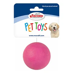 HARD RUBBER TOY - BALL 6,5 CM 40 G