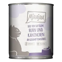 MjAMjAM Duo, drėgnas maistas katėms 6 x 800 g — 1 nuotrauka
